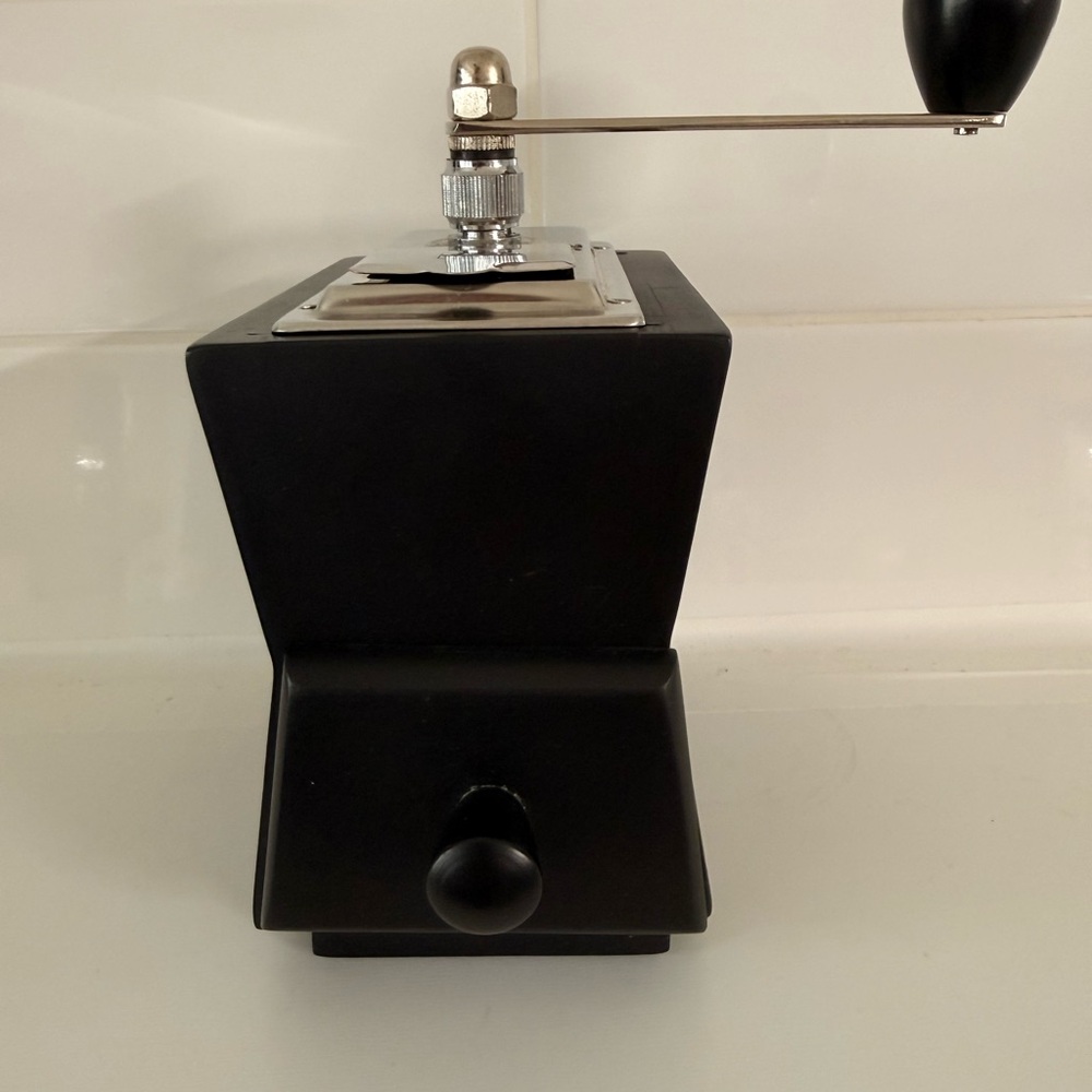Source Unknown Black Manual Coffee Grinder